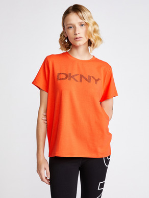 DKNY Striped Logo Tricou