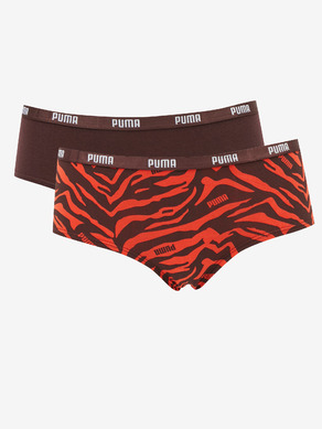 Puma Printed AOP Hipster Chiloți, 2 bucăți