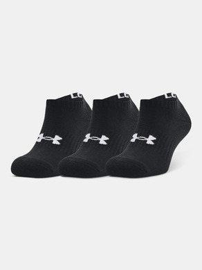Under Armour Core No Show Set de 3 perechi de șosete