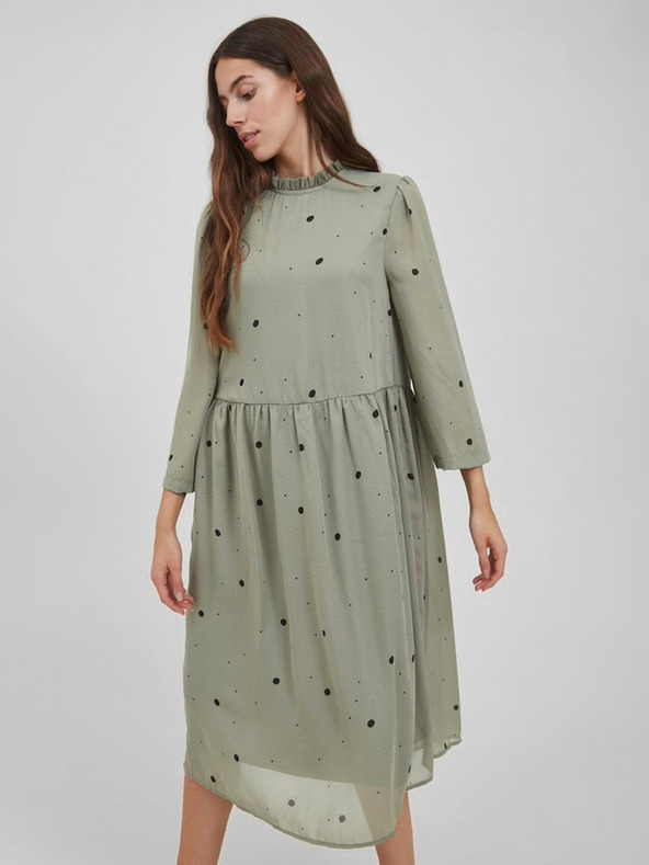 ICHI Rochie Verde