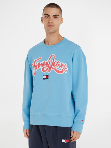 Tommy Jeans College Pop Text Crew Hanorac