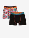 O'Neill Boxer Comic&Plain Boxeri 2 buc