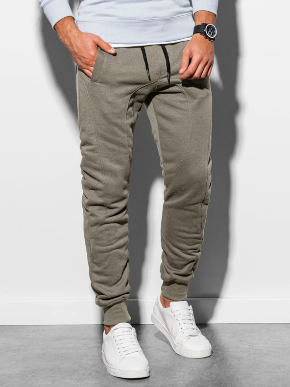 Ombre Clothing Pantaloni de trening Verde