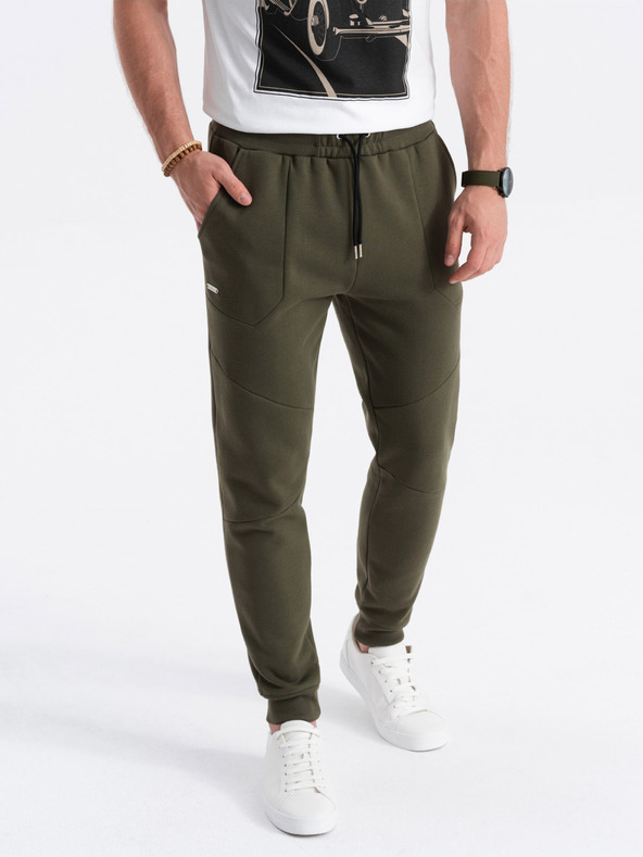 Ombre Clothing Pantaloni de trening Verde