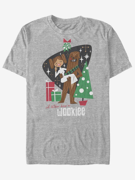 ZOOT.Fan Star Wars Leia a Chewbacca - Kiss a Wookiee Tricou