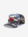 New Era Chicago Bulls Cloud All Over Print A-Frame Trucker Șapcă de baseball