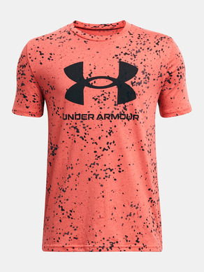 Under Armour UA Sportstyle Logo Aop SS Tricou pentru copii