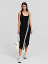 Karl Lagerfeld Logo Tape Jersey Rochie