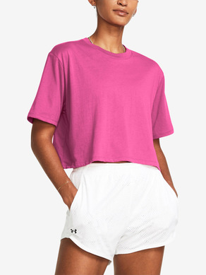 Under Armour Campus Boxy Crop SS Tricou