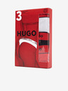 HUGO Triplet Thong Stripe Chiloți, 3 bucăți
