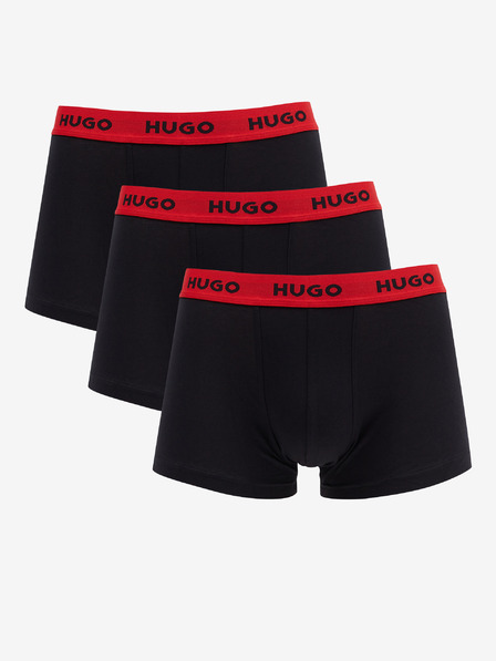 HUGO Trunk Triplet Pack Boxeri, 3 bucăți