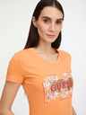 Guess Logo Flowers Tricou