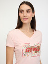 Guess Logo Flowers Tricou