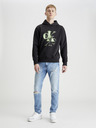 Calvin Klein Jeans Mirrored CK Logo Hoodie Hanorac