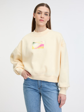 Calvin Klein Jeans Illuminated Box Logo Crew Neck Hanorac