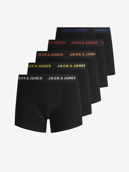Jack & Jones Black Boxeri 5 buc