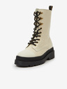 Scotch & Soda Aubri Mid Boot Off White Croco Ghete pe gleznă