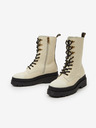 Scotch & Soda Aubri Mid Boot Off White Croco Ghete pe gleznă