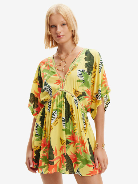 Desigual Top Tropical Party Rochie