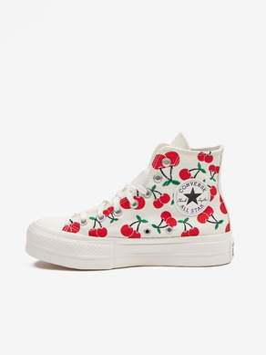 Converse Chuck Taylor All Star Lift Platform Cherries Teniși