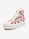 Converse Chuck Taylor All Star Lift Platform Cherries Teniși