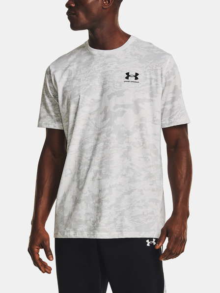 Under Armour UA ABC CAMO SS - bílá Tricou