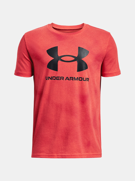 Under Armour UA Sportstyle Logo Aop SS Tricou pentru copii