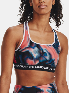 Under Armour Crossback Mid Print Sport Sutien