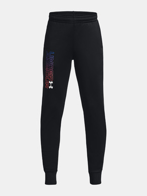 Under Armour UA Armour Fleece Graphic Pantaloni de trening pentru copii