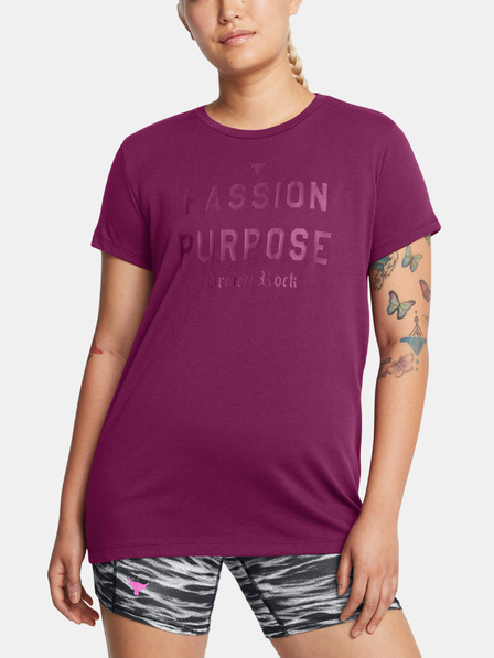 Under Armour UA Project Rock Heavyweight Passion Tricou