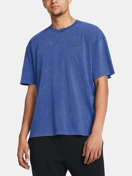 Under Armour UA M HW OS Logo Wash SS Tricou