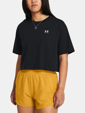 Under Armour UA Boxy Crop Logo SS Tricou