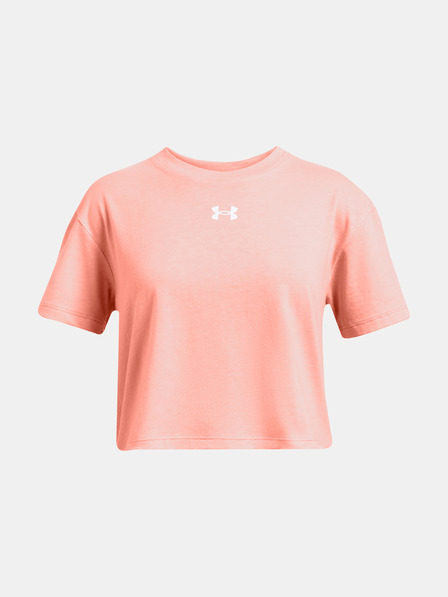 Under Armour UA Crop Sportstyle Logo SS Tricou pentru copii