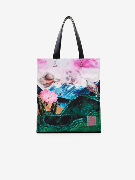 Desigual Paisaje Surreal Shopper Geantă