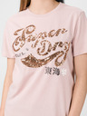 SuperDry Script Sequin Tricou