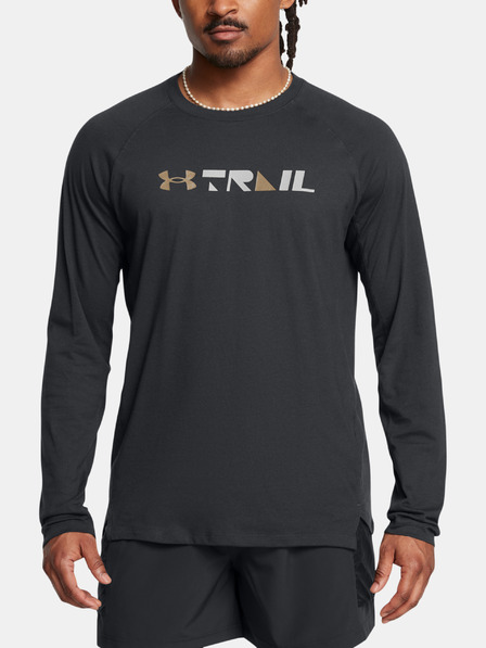 Under Armour UA Trail Run Graphic LS Tricou