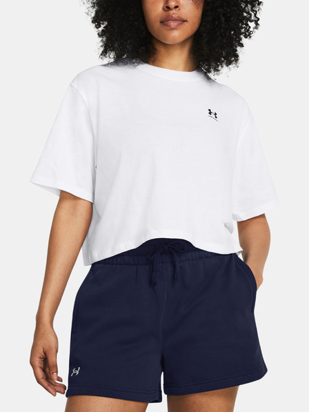 Under Armour UA Boxy Crop Logo SS Tricou