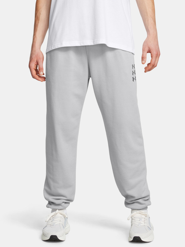 Under Armour UA Rival Flc Txtr SND Pantaloni Gri