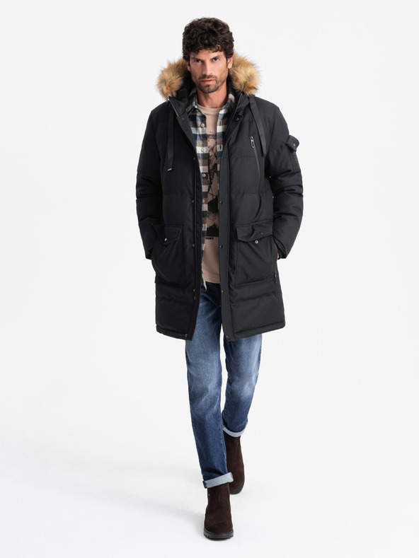 Ombre Clothing Jachetă Negru