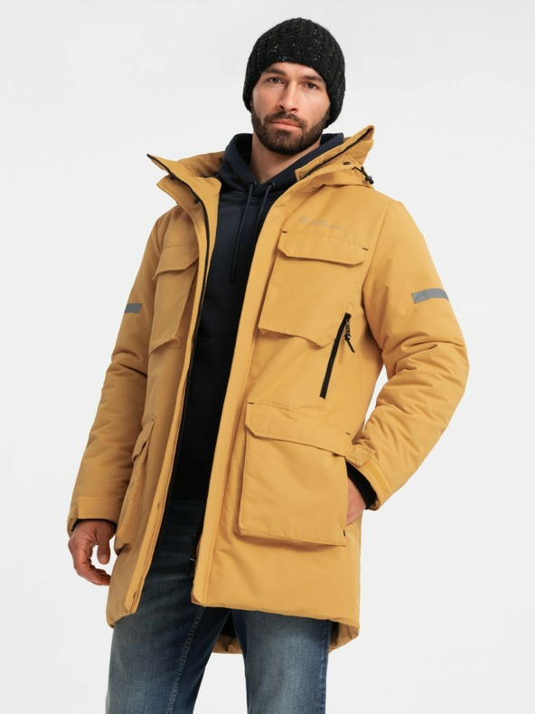 Ombre Clothing Jachetă Galben