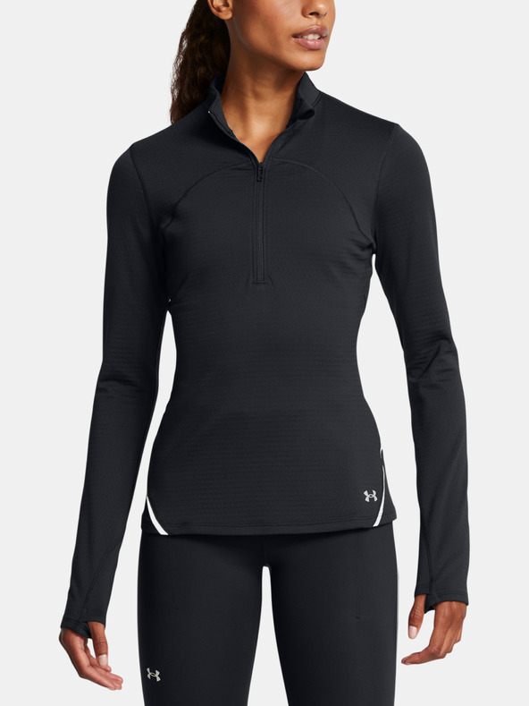 Under Armour Vanish CW 1/2 Zip Tricou Negru