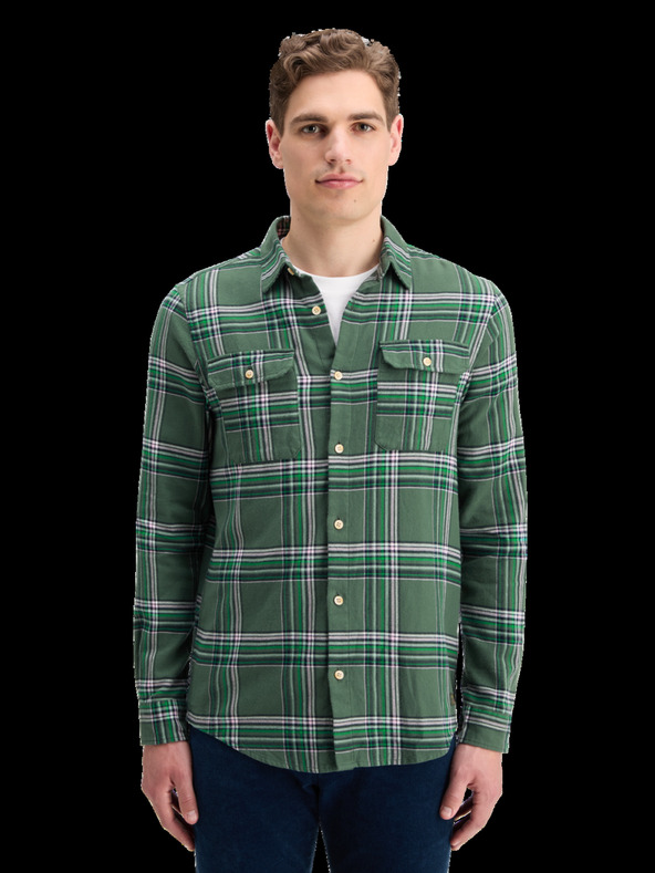 Scotch & Soda Cămașă Verde