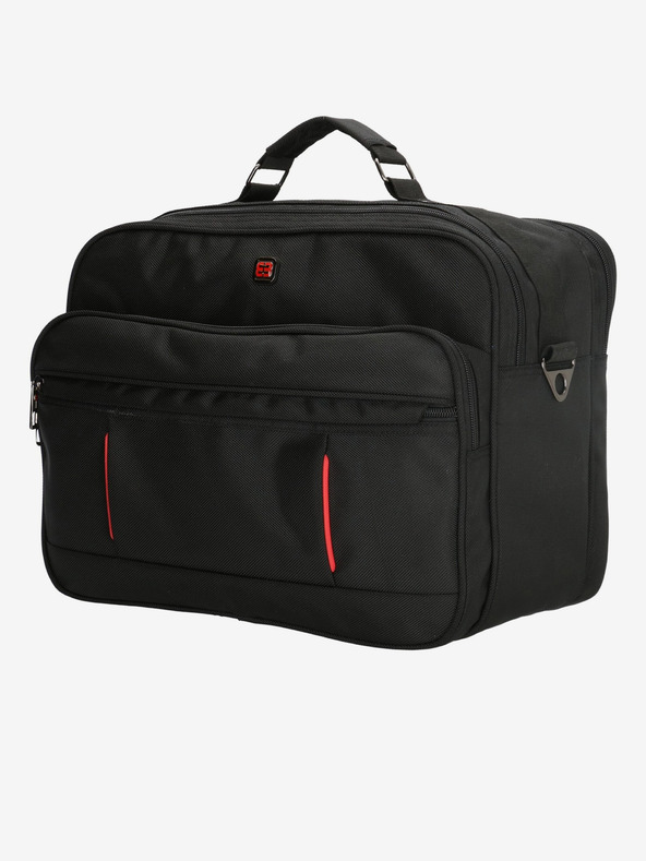 Enrico Benetti Cornell 15,6 Reporter Bag Genţi de umăr Negru