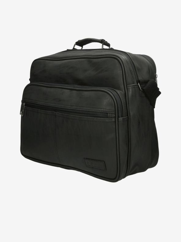 Enrico Benetti Rotterdam 15 Notebook Bag 20 l Genţi de umăr Negru