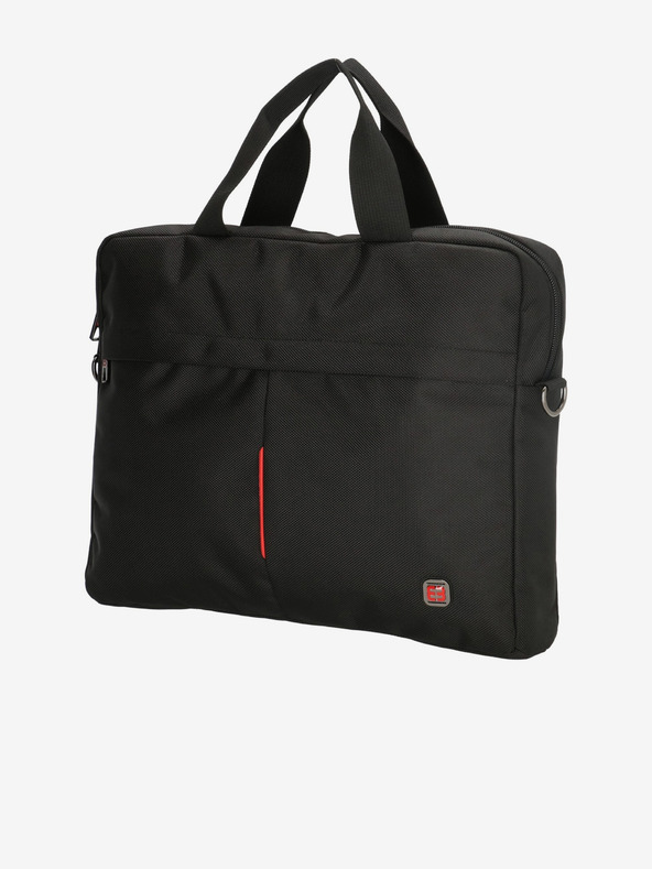 Enrico Benetti Cornell 15,6 Notebook Bag Genţi de umăr Negru