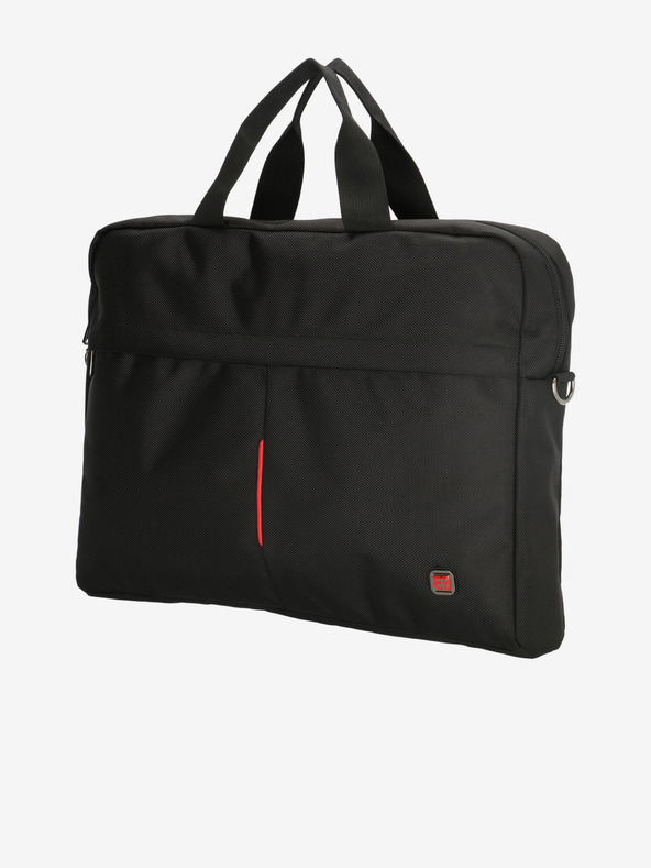 Enrico Benetti Cornell 17 Notebook Bag Genţi de umăr Negru