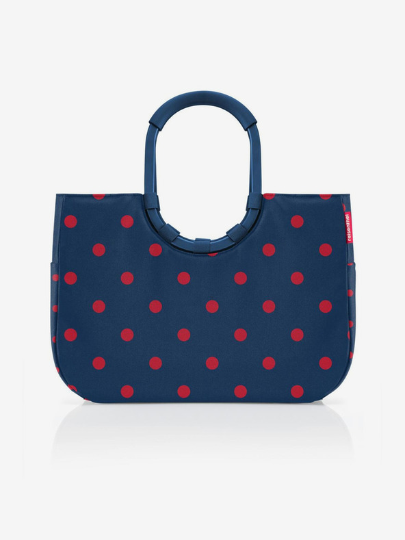 Reisenthel Loopshopper L Frame Mixed Dots Genţi de umăr Albastru