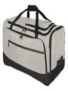 Travelite Crosslite 5.0 Wheeled Duffle L White Sand Genţi de umăr