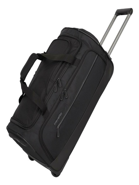 Travelite Crosslite 5.0 Wheeled Duffle M Black Genţi de umăr