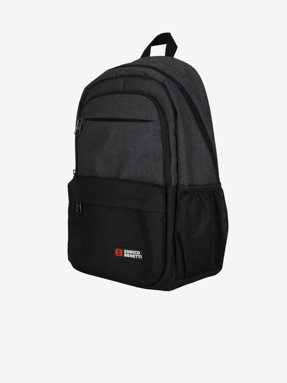 Enrico Benetti Hamburg Notebook Backpack 23 l Grey Rucsac Gri